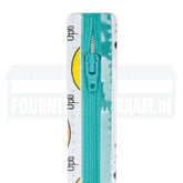 Rits 12 cm | Opti S40 spiraal | 325 turquoise Rits OPTI - 4801 - S40 - 12 - 325 - TURQOISE